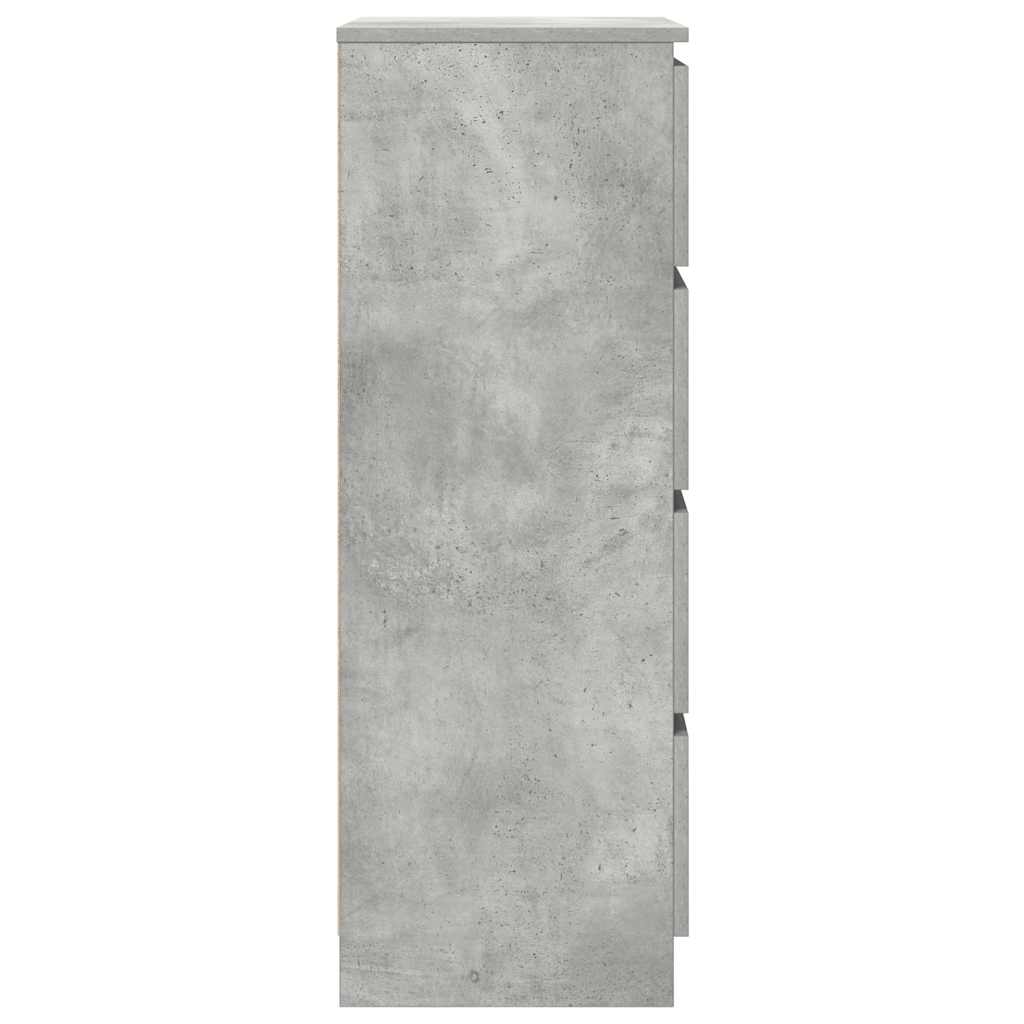 Sideboard Betongrau 60x35x98,5 cm Holzwerkstoff