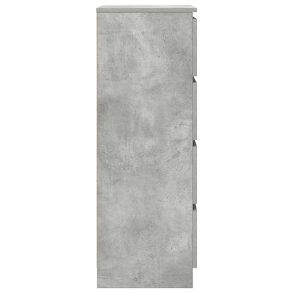 Sideboard Betongrau 60x35x98,5 cm Holzwerkstoff