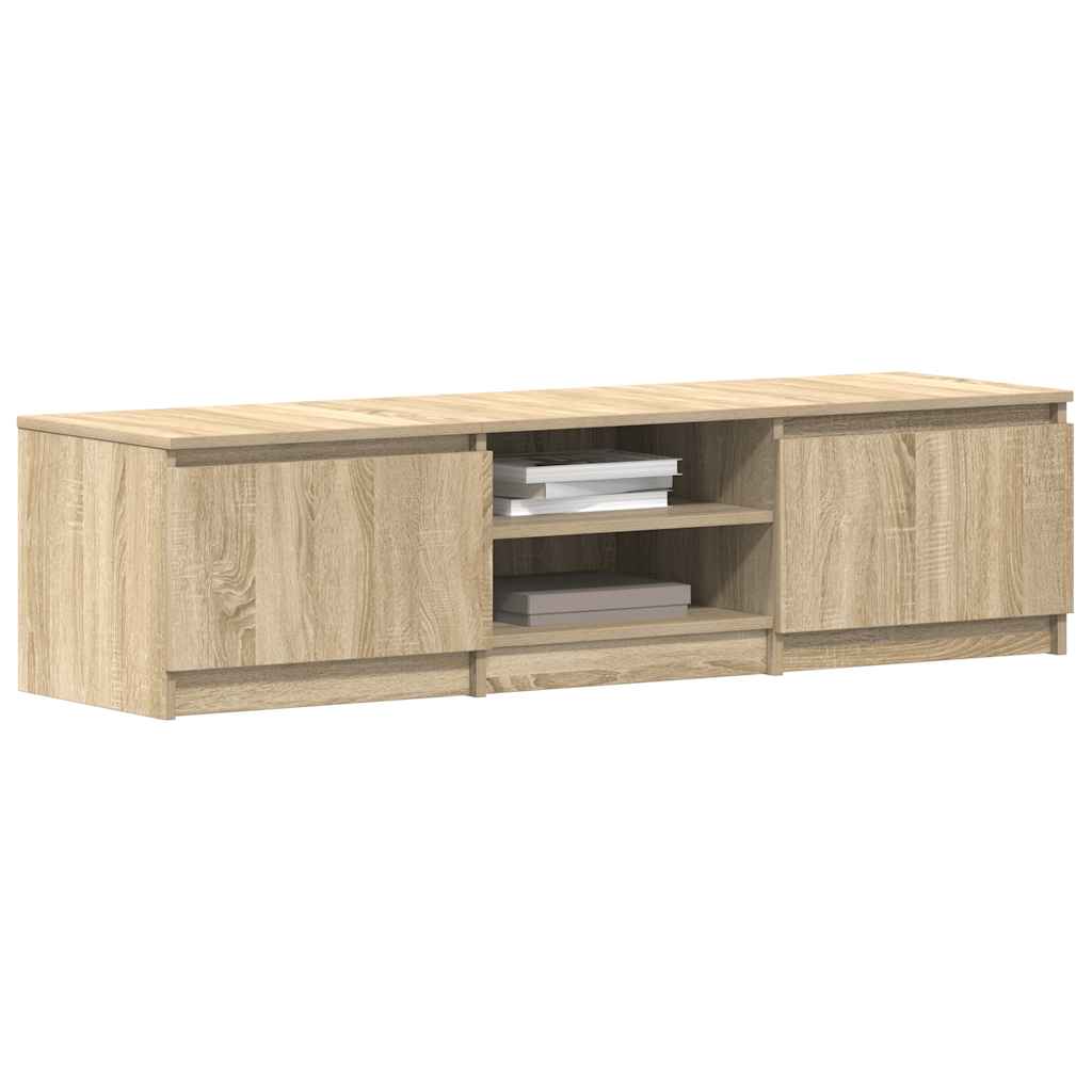TV-Schrank Sonoma-Eiche 140x40x35,5 cm Holzwerkstoff