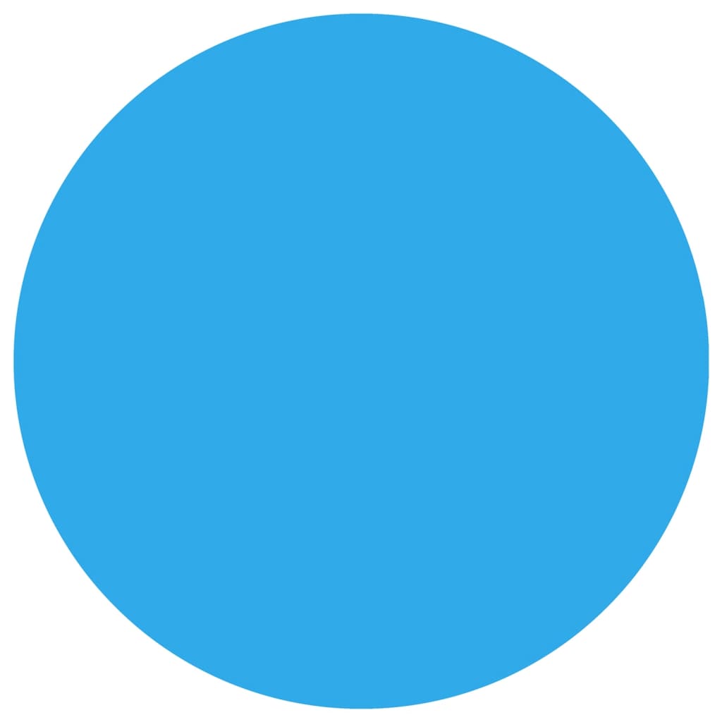 Poolabdeckung Blau 210 cm PE