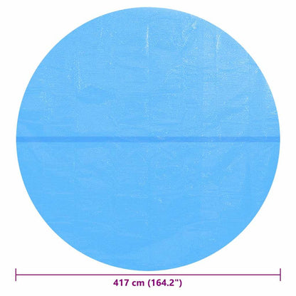 Poolabdeckung Blau 417 cm PE