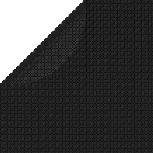 Poolabdeckung Schwarz 381 cm PE