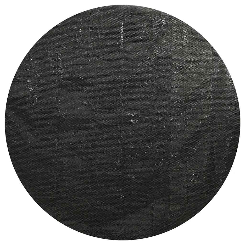 Poolabdeckung Schwarz 381 cm PE