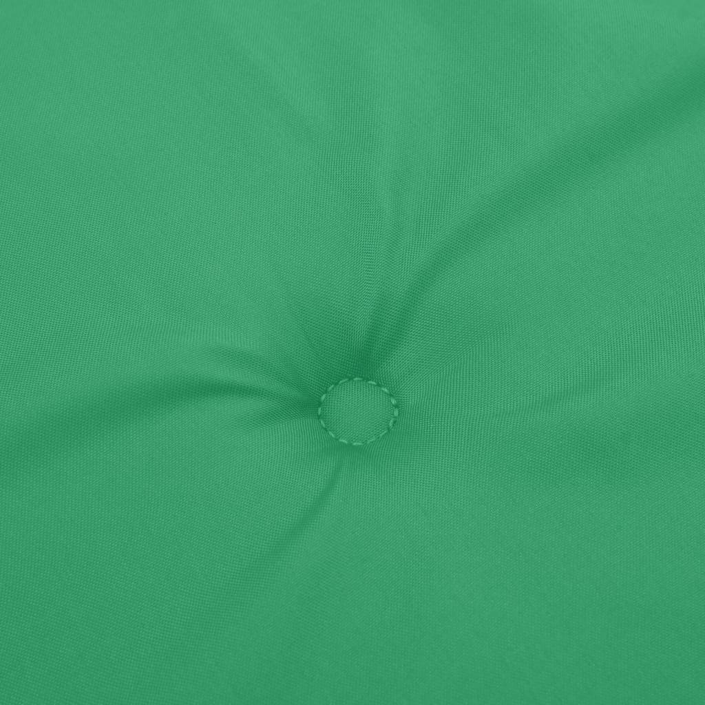 Gartenstuhlauflagen für Niedriglehner 2 Stk. Grün 100x50x3 cm