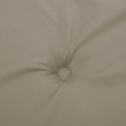 Gartenstuhlauflagen für Niedriglehner 4 Stk. Taupe 100x50x3 cm