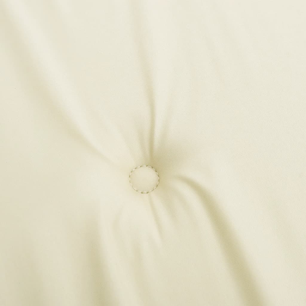 Gartenstuhl-Kissen 4 Stk. Creme 40x40x4 cm Oxford-Gewebe