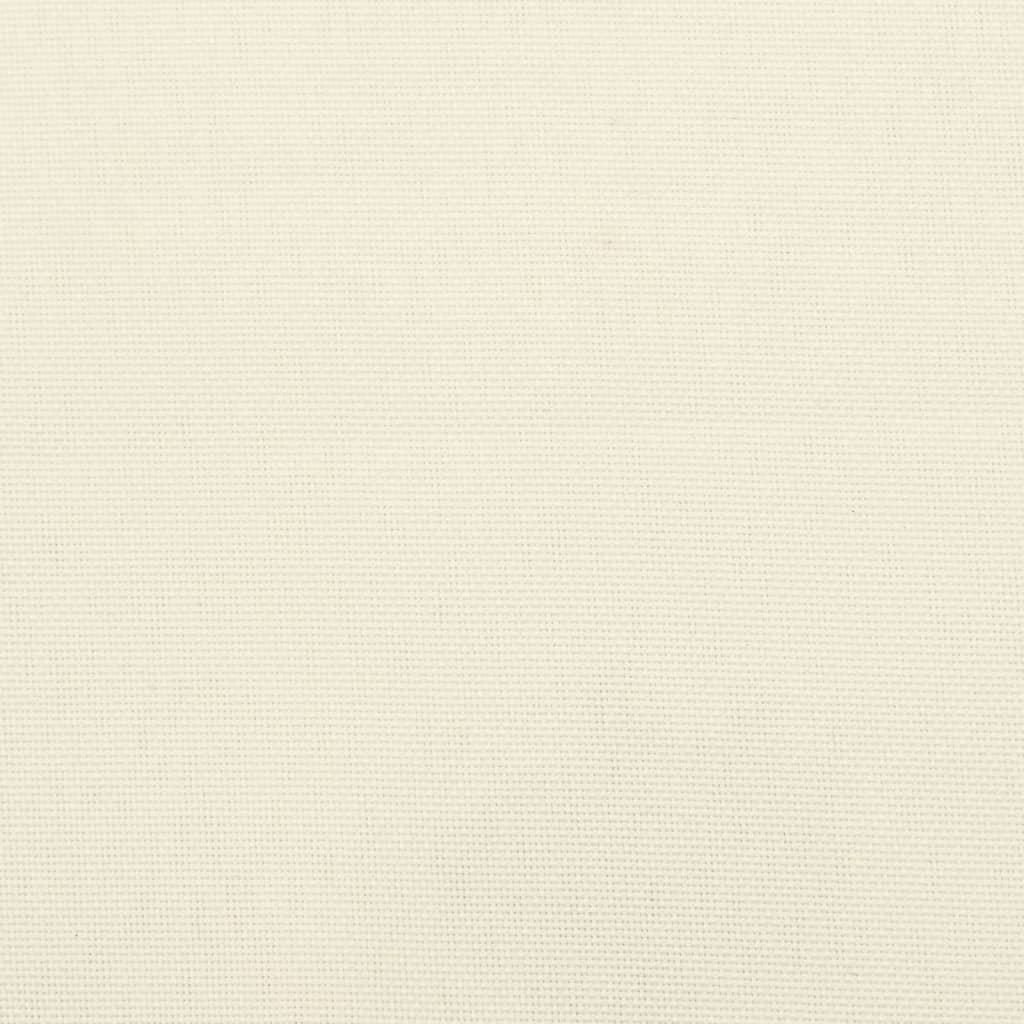 Gartenstuhl-Kissen 4 Stk. Creme 40x40x4 cm Oxford-Gewebe