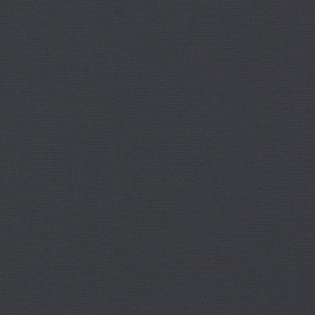Gartenstuhl-Kissen 4 Stk. Schwarz 40x40x3 cm Oxford-Gewebe