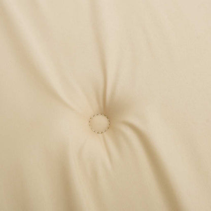 Gartenstuhl-Kissen 4 Stk. Beige 40x40x4 cm Oxford-Gewebe