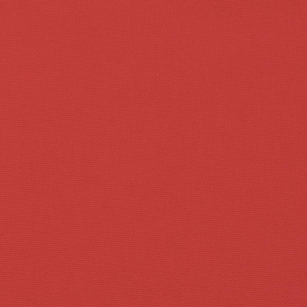 Gartenstuhl-Kissen 2 Stk. Rot 50x50x4 cm Oxford-Gewebe