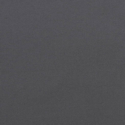 Gartenstuhl-Kissen 2 Stk. Anthrazit 50x50x3 cm Oxford-Gewebe