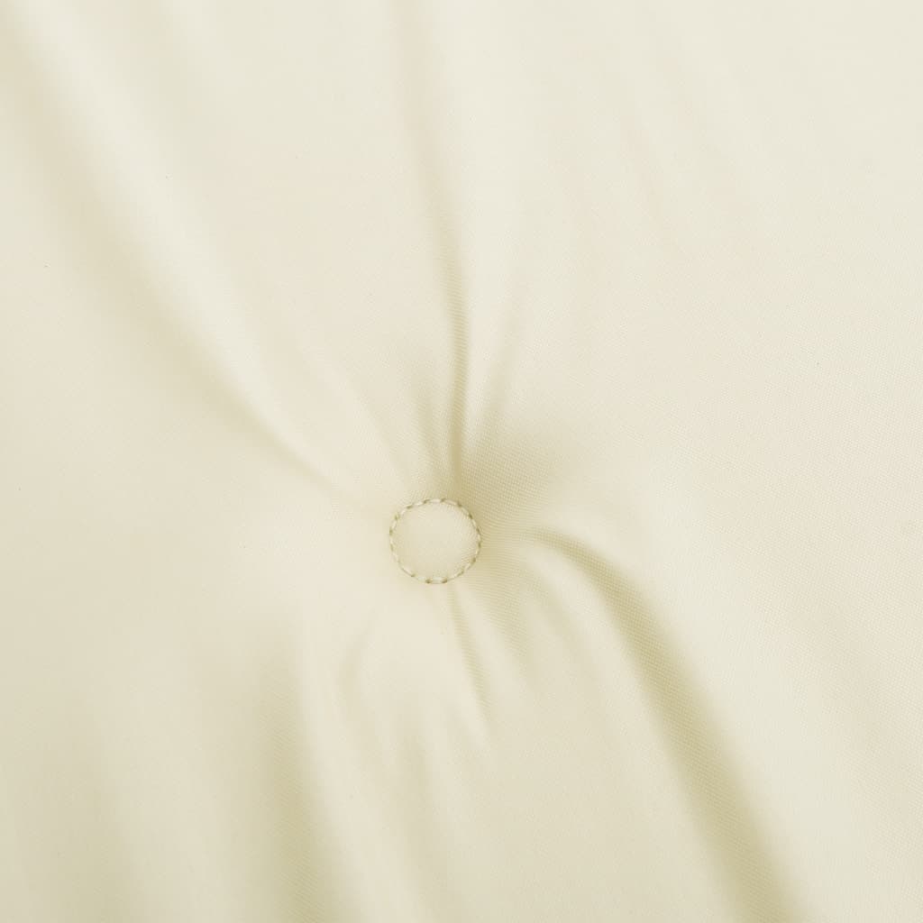 Gartenbank-Auflage Creme 200x50x4 cm Oxford-Gewebe