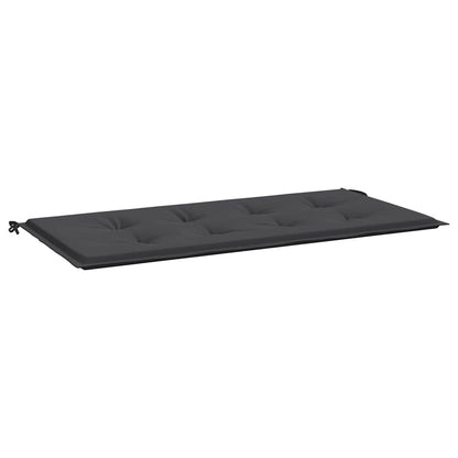 Gartenbank-Auflage Schwarz 120x50x4 cm Oxford-Gewebe