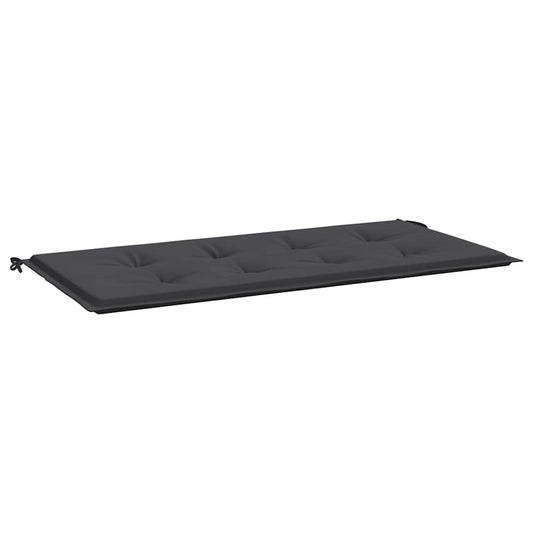 Gartenbank-Auflage Schwarz 120x50x4 cm Oxford-Gewebe