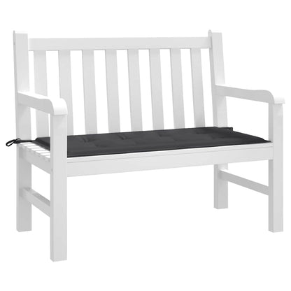 Gartenbank-Auflage Schwarz 120x50x4 cm Oxford-Gewebe