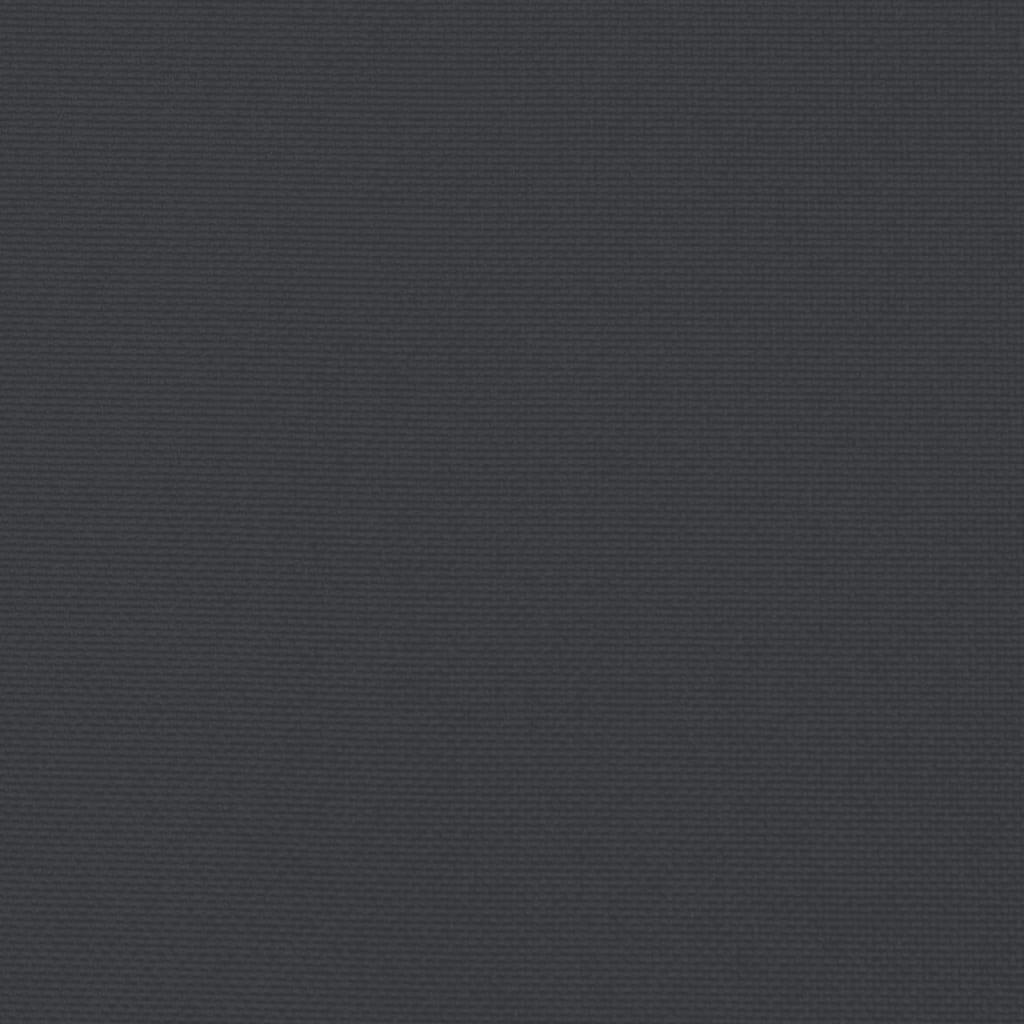 Gartenbank-Auflage Schwarz 180x50x4 cm Oxford-Gewebe