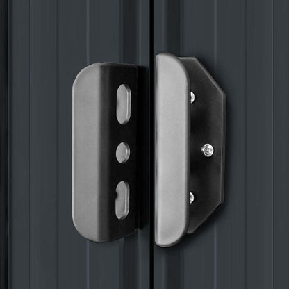 Gartenschuppen Anthrazit Stahl