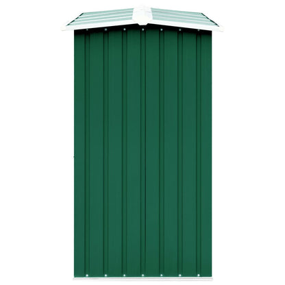 Brennholzlager Verzinkter Stahl 330 x 92 x 153 cm Grün