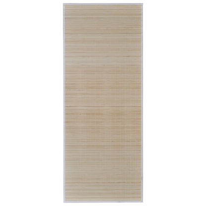 Bambusteppiche 2 Stk. Rechteckig Natur 120x180 cm