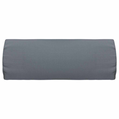 Kopfstütze für Liegestuhl Grau 40 x 7,5 x 15 cm Textilene