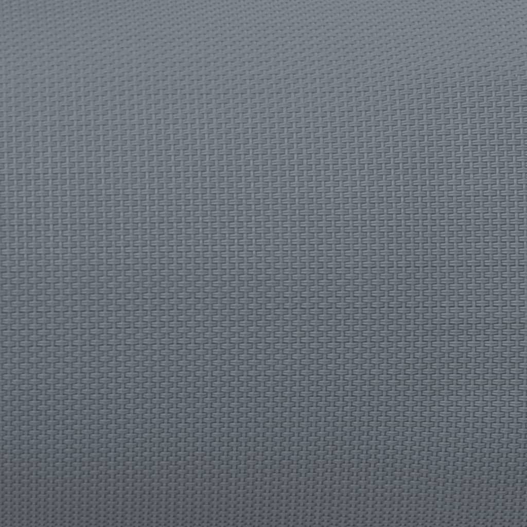 Kopfstütze für Liegestuhl Grau 40 x 7,5 x 15 cm Textilene