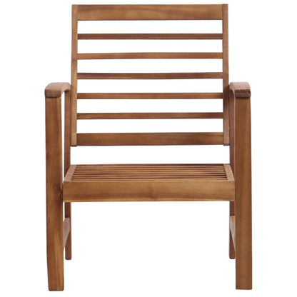 Garten-Lounge-Set 4-tlg. Massivholz Akazie