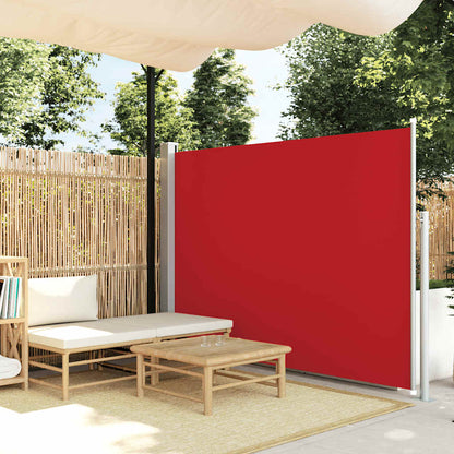 Ausziehbare Seitenmarkise 170×300 cm Rot