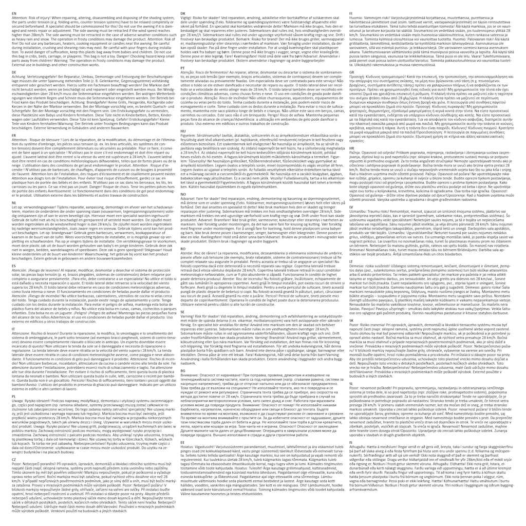 Ausziehbare Seitenmarkise 140×500 cm Schwarz