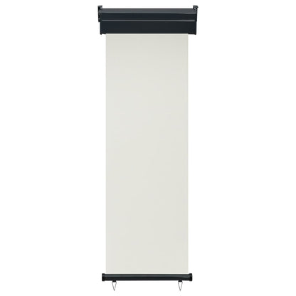 Balkon-Seitenmarkise 65x250 cm Creme