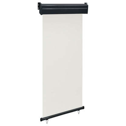 Balkon-Seitenmarkise 85x250 cm Creme