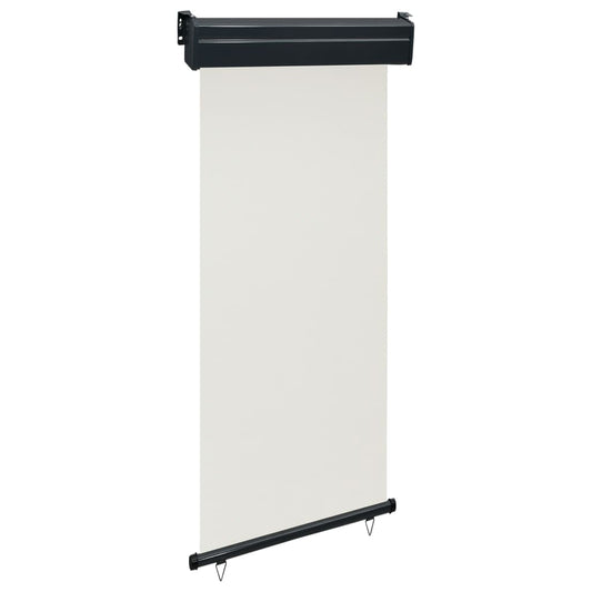Balkon-Seitenmarkise 85x250 cm Creme