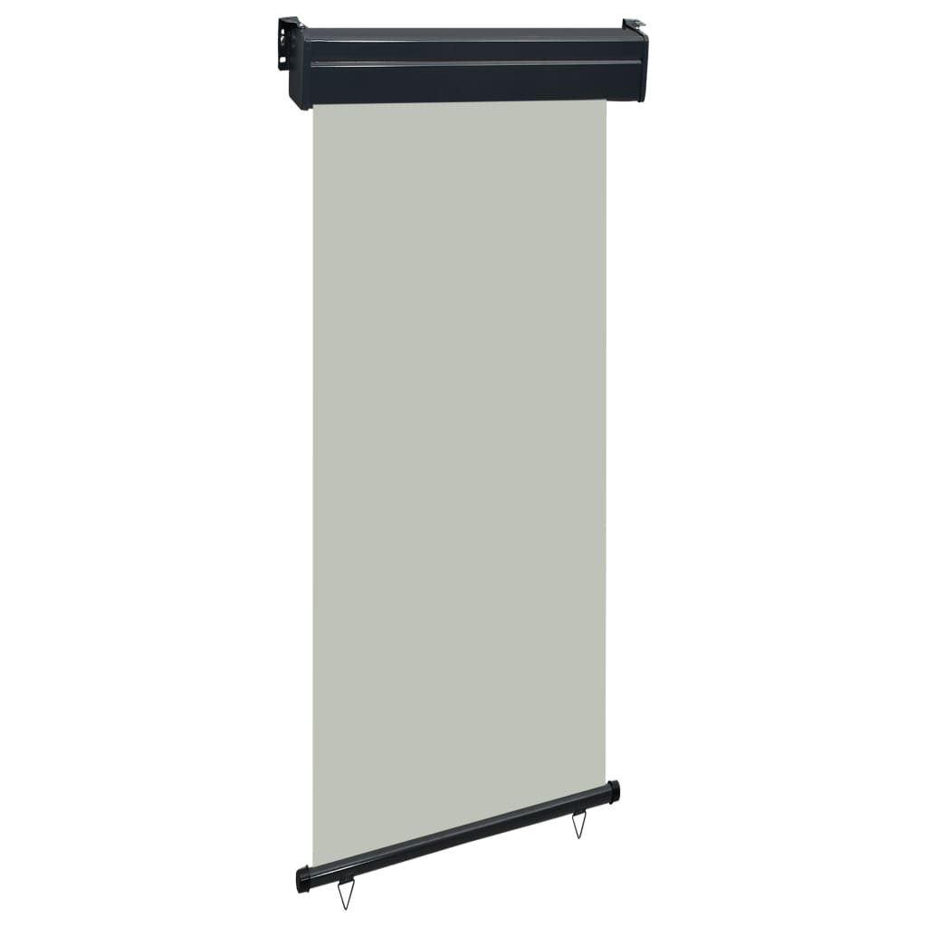 Balkon-Seitenmarkise 85x250 cm Grau