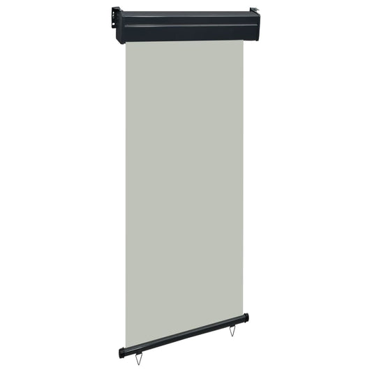 Balkon-Seitenmarkise 85x250 cm Grau