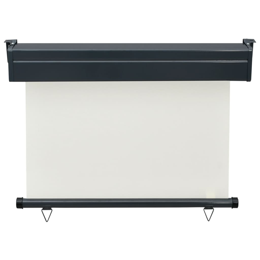 Balkon-Seitenmarkise 105x250 cm Creme