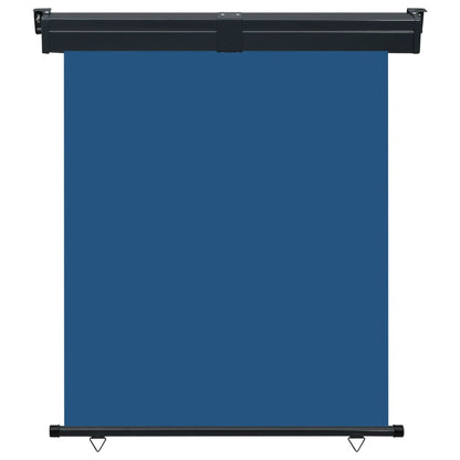 Balkon-Seitenmarkise 145x250 cm Blau