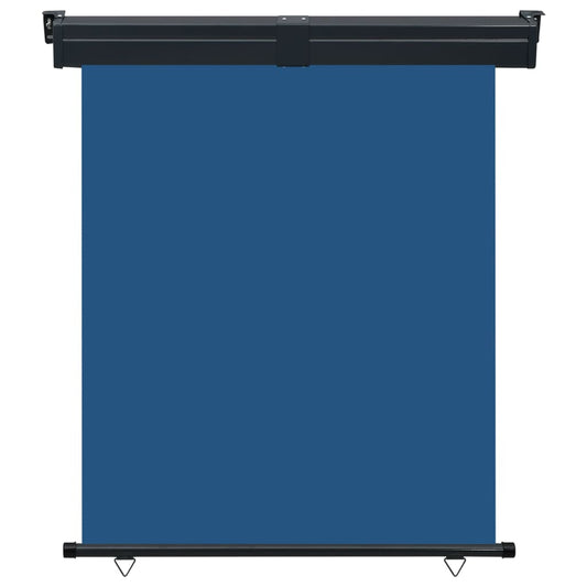 Balkon-Seitenmarkise 145x250 cm Blau