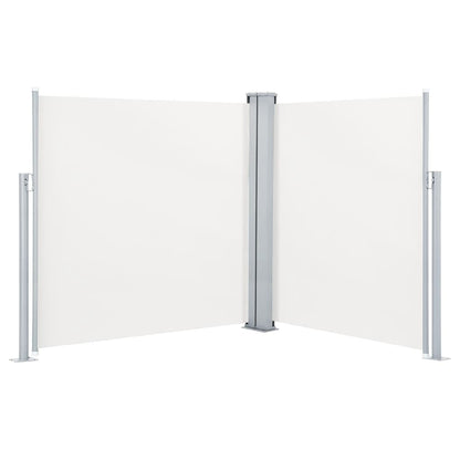 Ausziehbare Seitenmarkise Creme 140 x 600 cm
