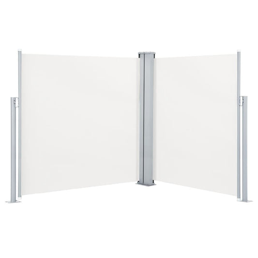 Ausziehbare Seitenmarkise Creme 140 x 600 cm