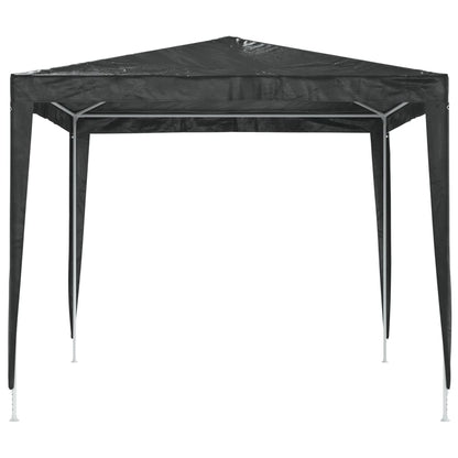 Profi-Partyzelt 2,5×2,5 m Anthrazit 90 g/m²