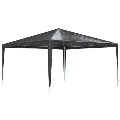 Profi-Partyzelt 4×4 m Anthrazit 90 g/m²