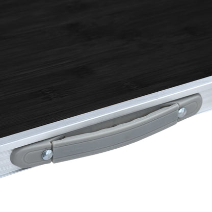 Campingtisch Klappbar Grau Aluminium 120x60 cm