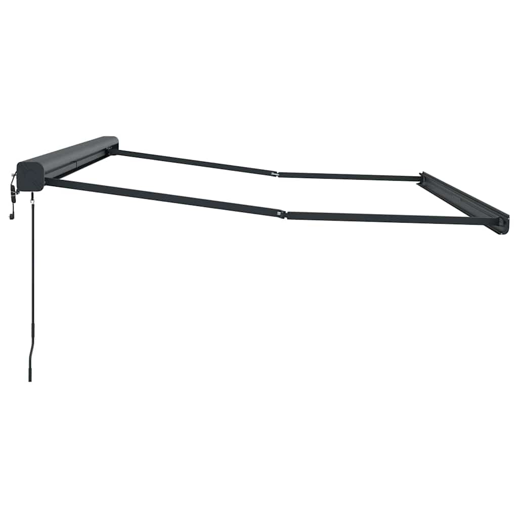 Markise Anthrazit 3,5 x 2,5 m Metall