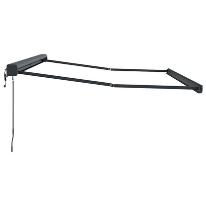 Markise Anthrazit 3,5 x 2,5 m Metall