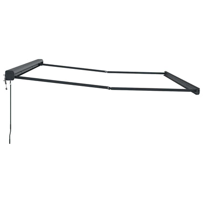 Markise Anthrazit 4,5 × 3 m Metall
