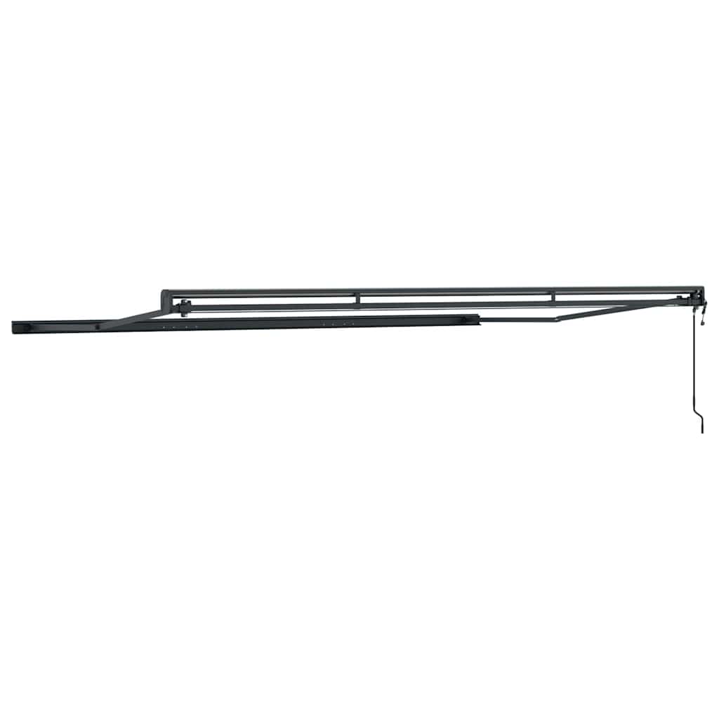 Markise Anthrazit 5 x 3 m Metall
