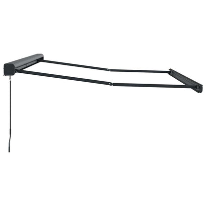 Markise Anthrazit 3 x 2,5 m Metall