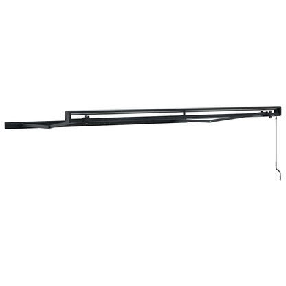 Markise Anthrazit 3,5 x 2,5 m Metall