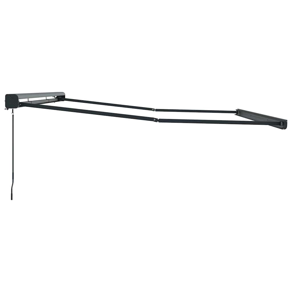 Markise Anthrazit 4,5 × 3 m Metall