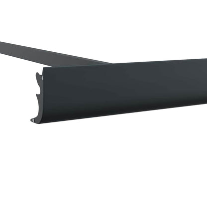 Markise Anthrazit 5 x 3 m Metall