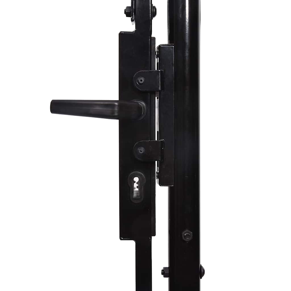 Doppelflügel-Gartentor mit Speerspitzen 400 x 225 cm
